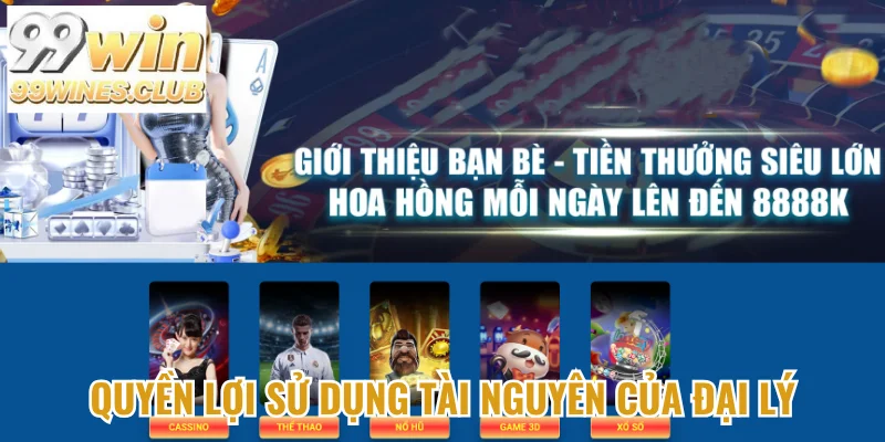 Quyền lợi sử dụng tài nguyên của đại lý